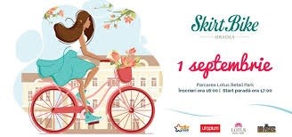 Suntem alaturi de participante la SkirtBike Oradea, duminica 1 septembrie!
