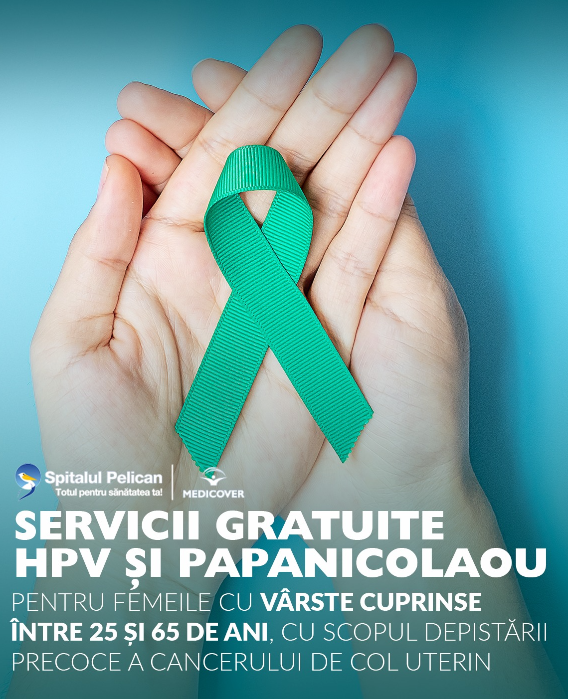 OBSTETRICĂ-GINECOLOGIE: campanie gratuită de testare HPV și Babeș Papanicolau