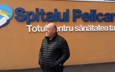 Nicu Alifantis a vizitat Spitalul Pelican