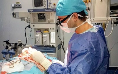 CHIRURGIE MAXILO-FACIALA: Pacienta (82 ani) operata cu succes de melanom facial