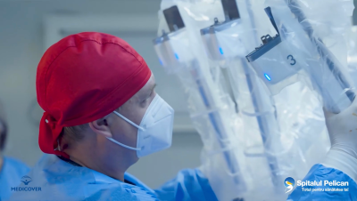 CHIRURGIE ROBOTICA:  o nouă intervenție chirurgicală de succes  pentru nefroblastom la copil