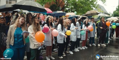 Spitalul Pelican, singurul spital privat cu statut de clinică universitară, vizitat de absolvenți