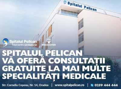 Consultații GRATUITE la mai multe specialități medicale