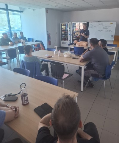 AMBULANȚA PELICAN: curs de prim ajutor pentru angajații Siemens SIMEA Sibiu din Parcul Industrial I Oradea