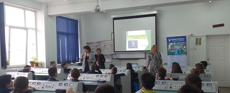 Invatam copii de a V-a si a IX-a despre microbi, bacterii și vaccinare
